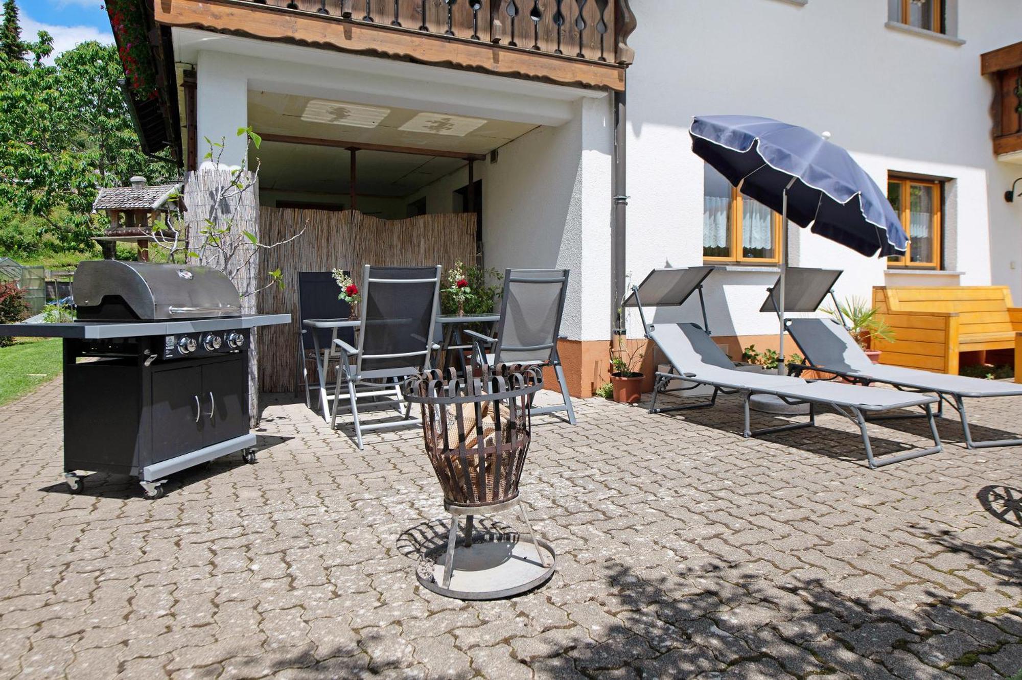 Ferienwohnung Blasi Mit Alpensicht Ibach ภายนอก รูปภาพ