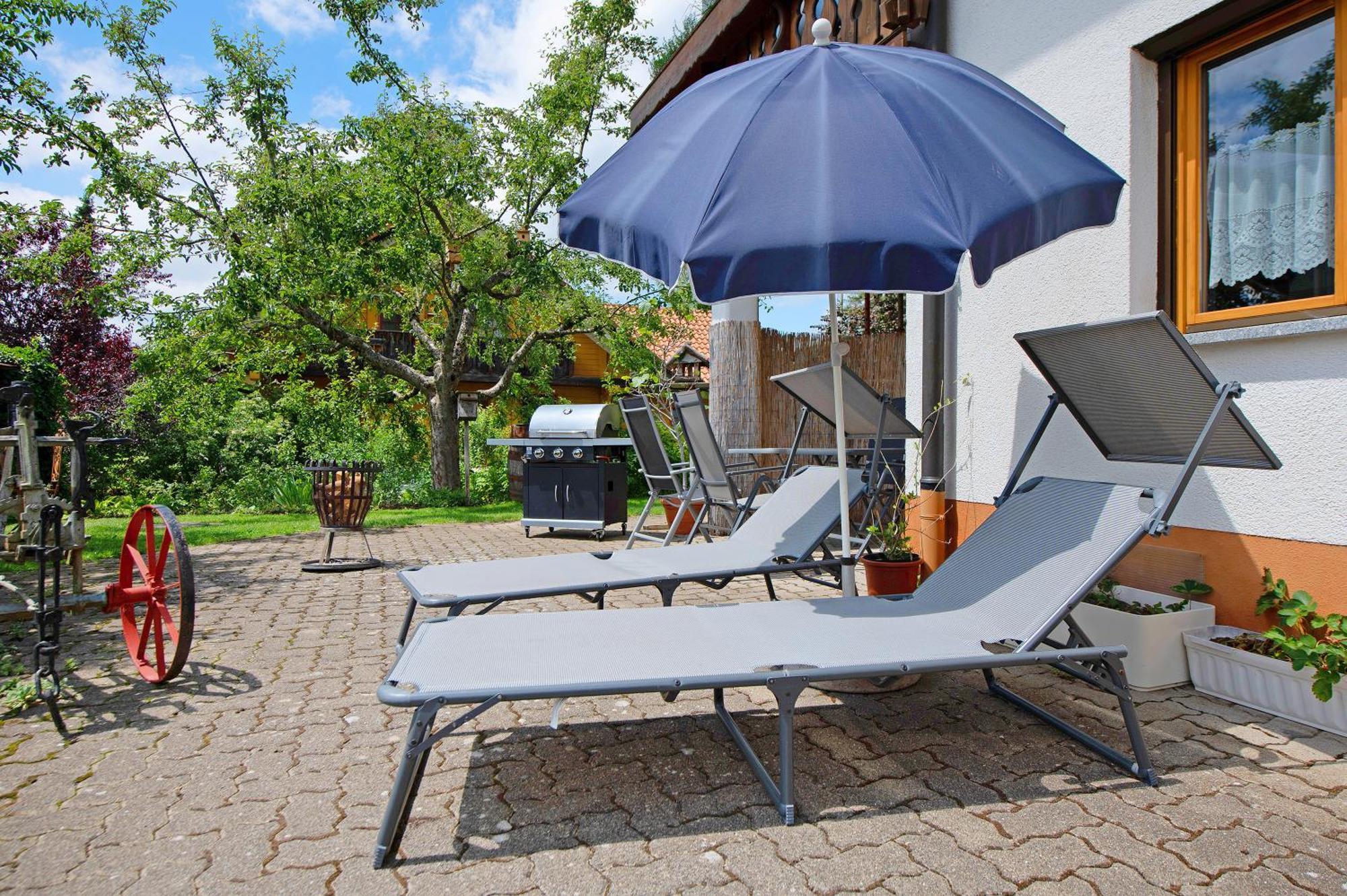 Ferienwohnung Blasi Mit Alpensicht Ibach ภายนอก รูปภาพ